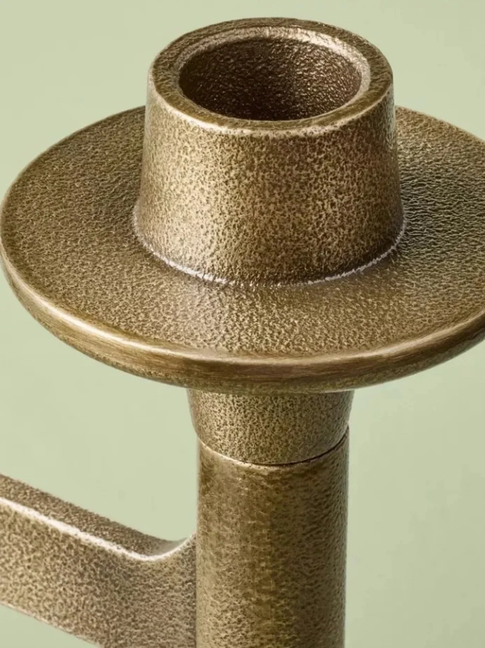 HEARTH & HAND NWT 6ct Taper Adjustable Brass Candelabra